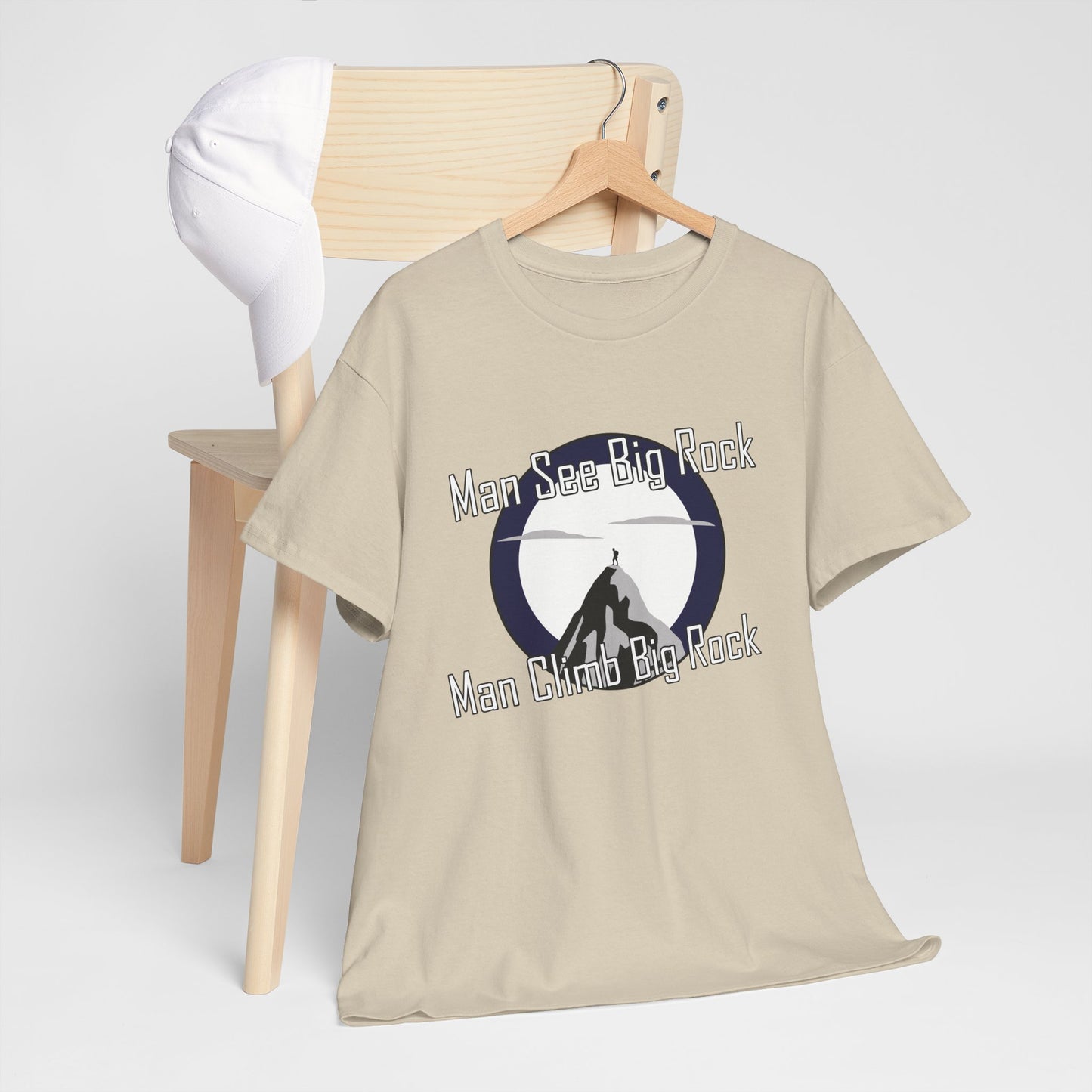 Man see big rock | Unisex tee