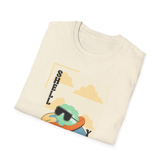 Shell Yeah Turtle T-Shirt — Retro Cool Sea Turtle Graphic Tee