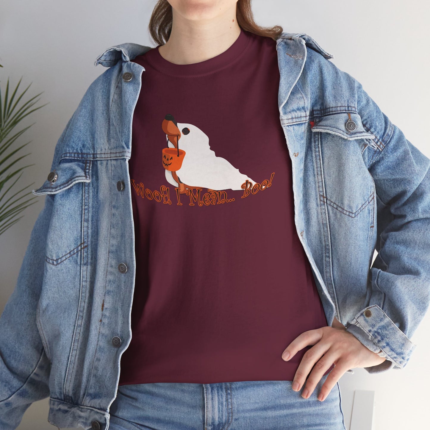 Woof I Mean Boo | Unisex Tee