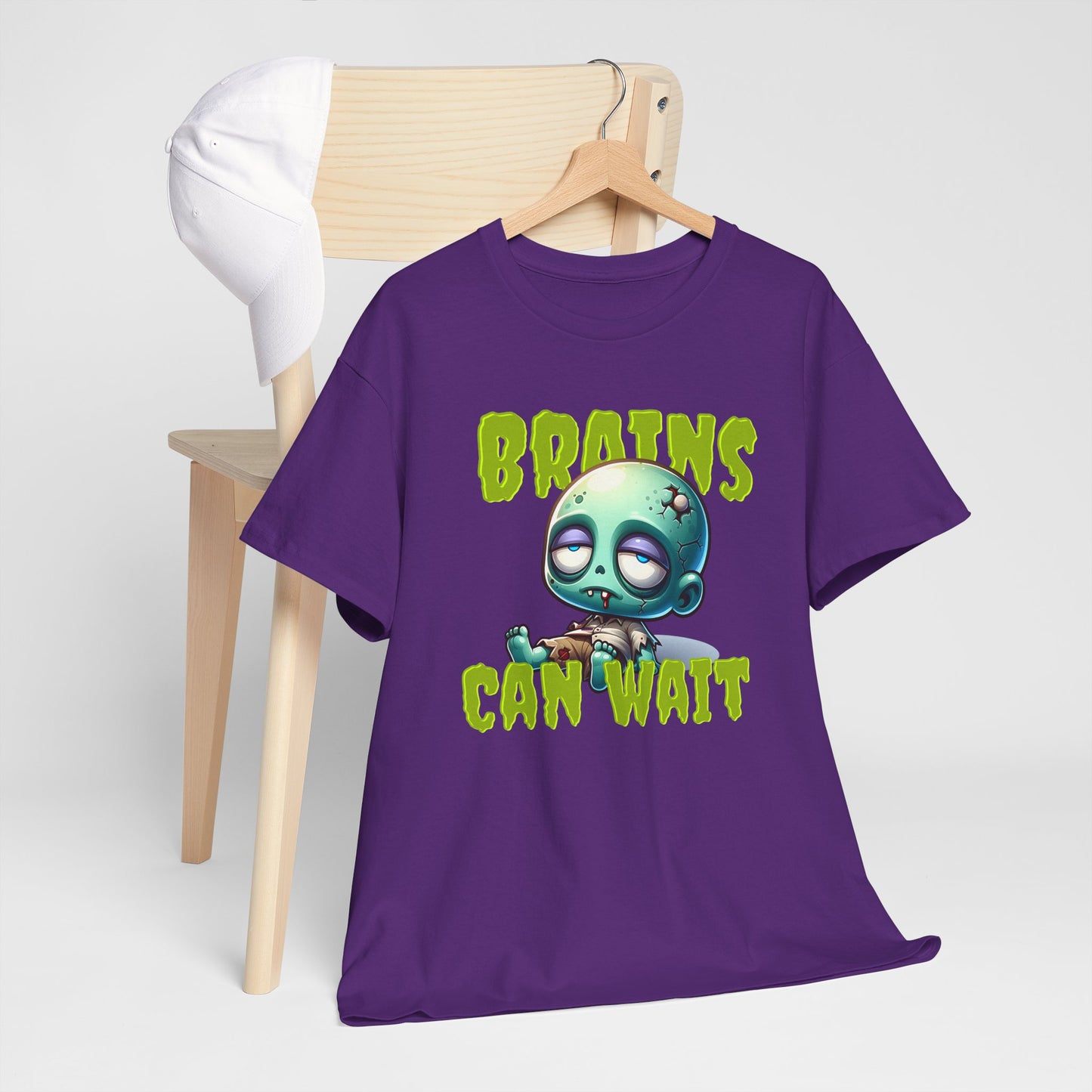 Brains Can Wait | Unisex Tee