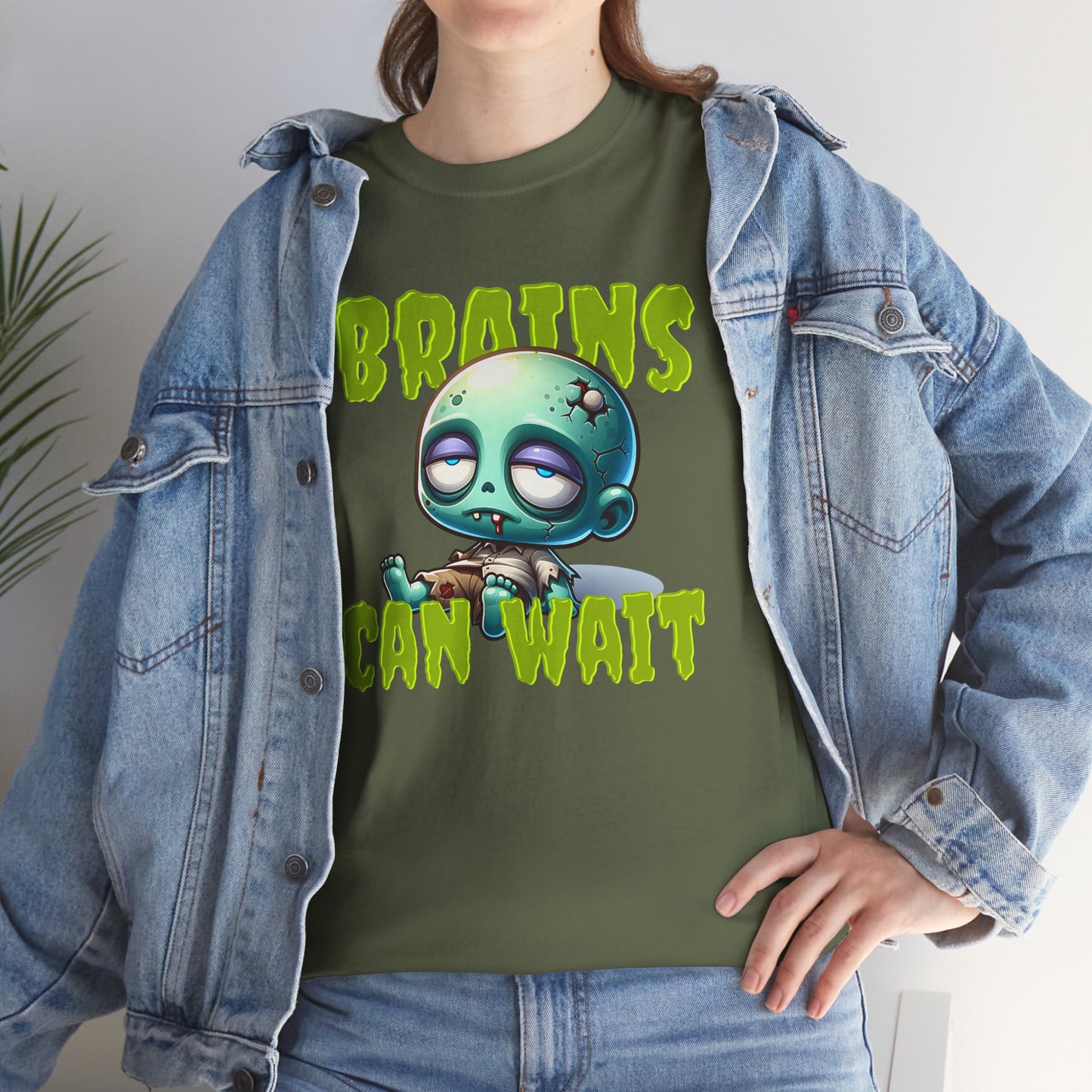 Brains Can Wait | Unisex Tee