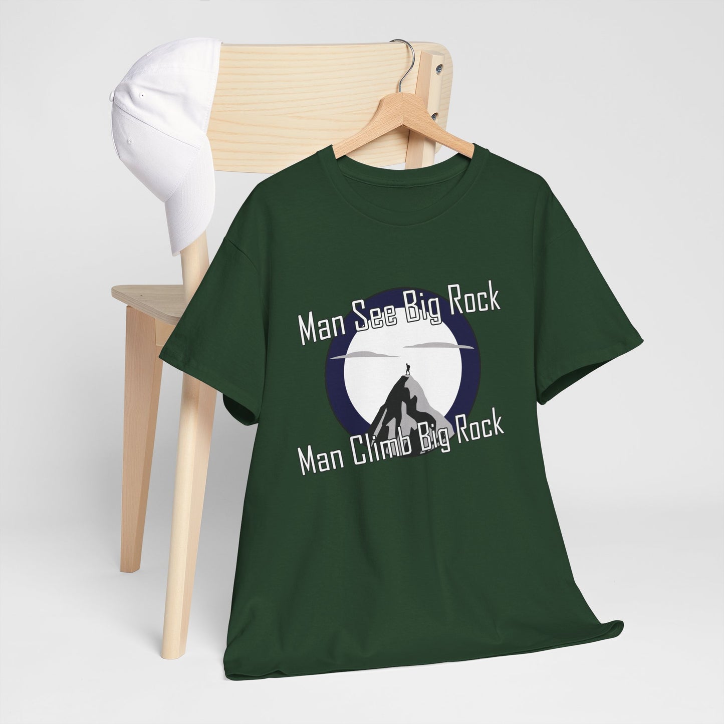 Man see big rock | Unisex tee