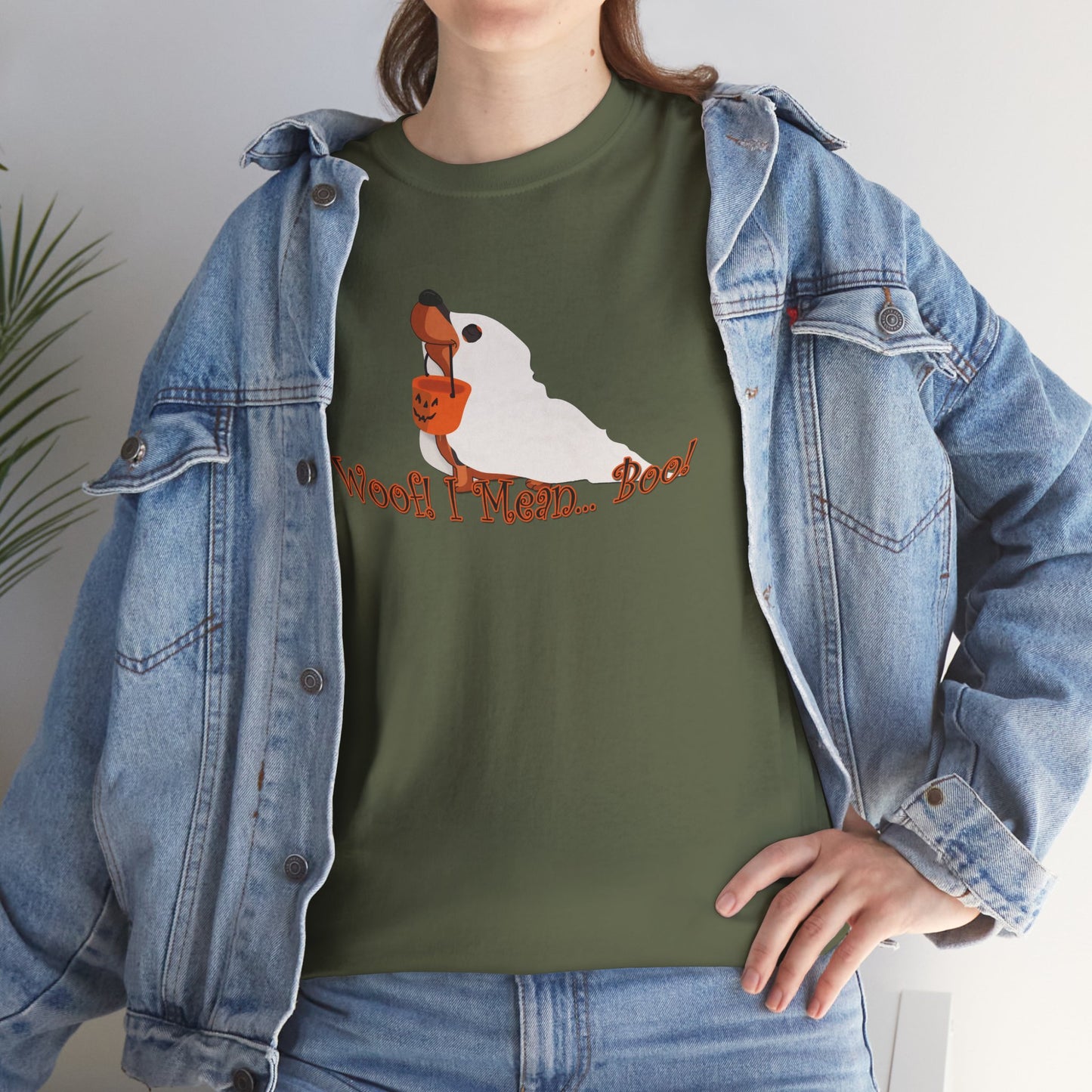 Woof I Mean Boo | Unisex Tee