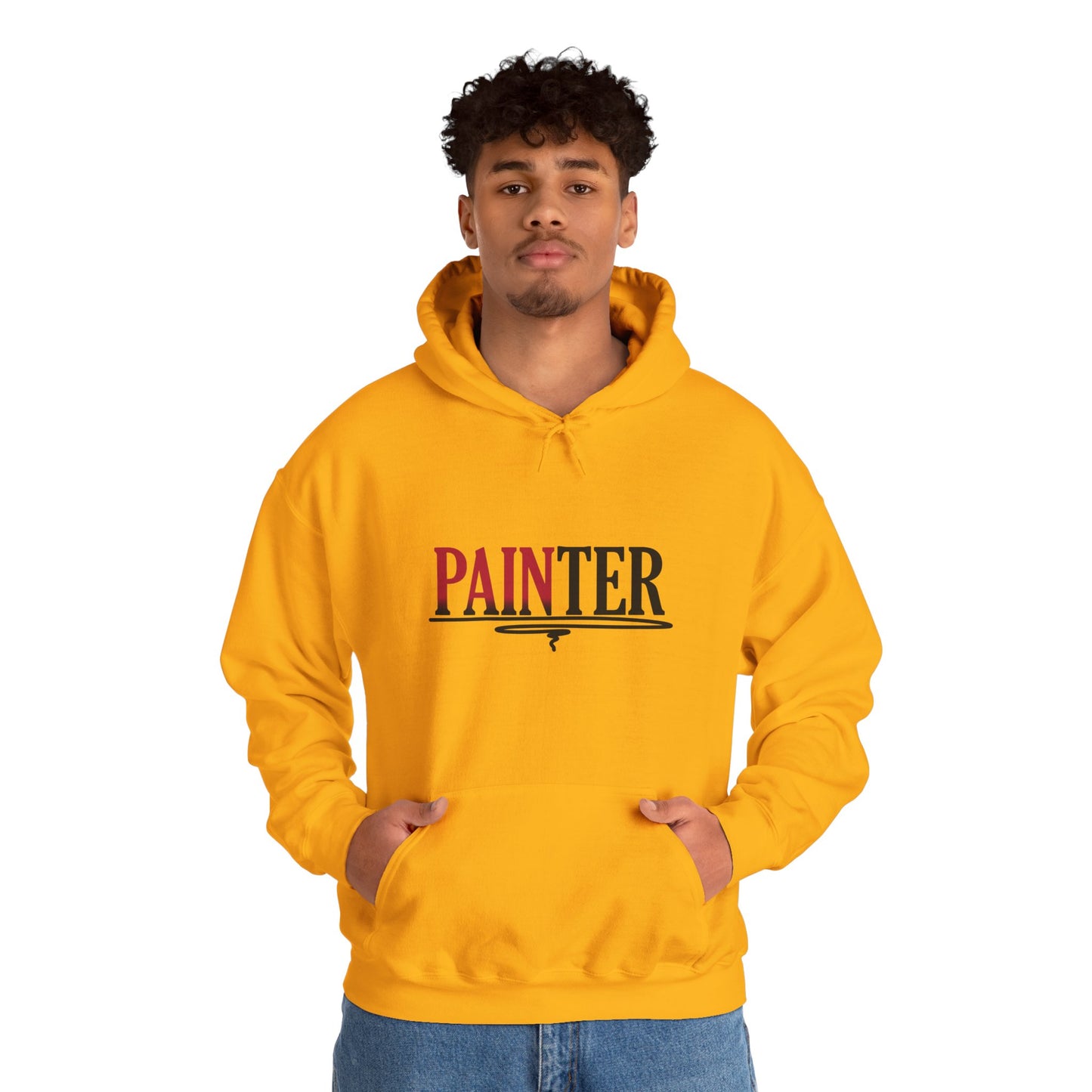 Painter Hoodie - Cozy Unisex Heavy Blend Sweatshirt for Artists, Gift for Painters, Creative Apparel, Art Lover Clothing, Birthday Gift