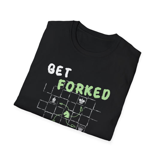Get Forked Chess T-Shirt — Funny Chess Puzzle Tee