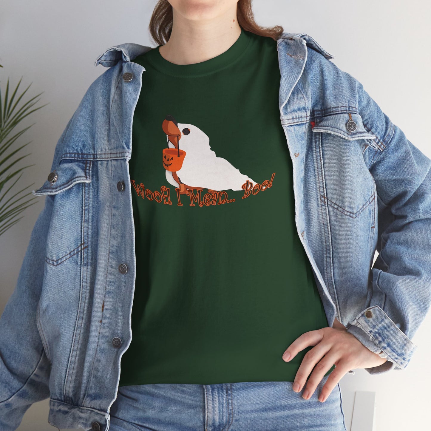 Woof I Mean Boo | Unisex Tee