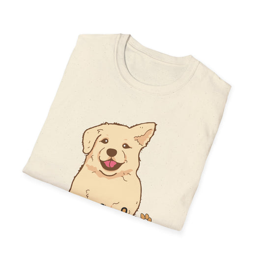 Dog T-Shirt — "Pawsitively Adorable" Cute Puppy Graphic Tee