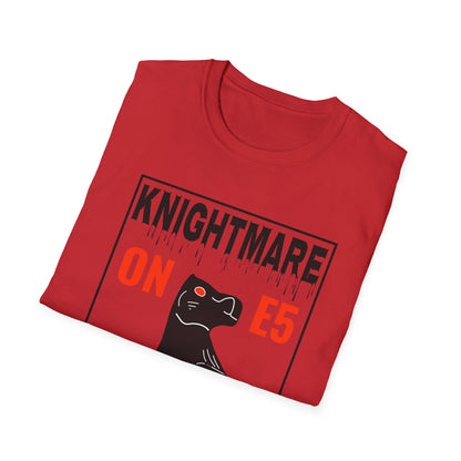 Knightmare on E5 T-Shirt — Chess Knight Graphic Tee