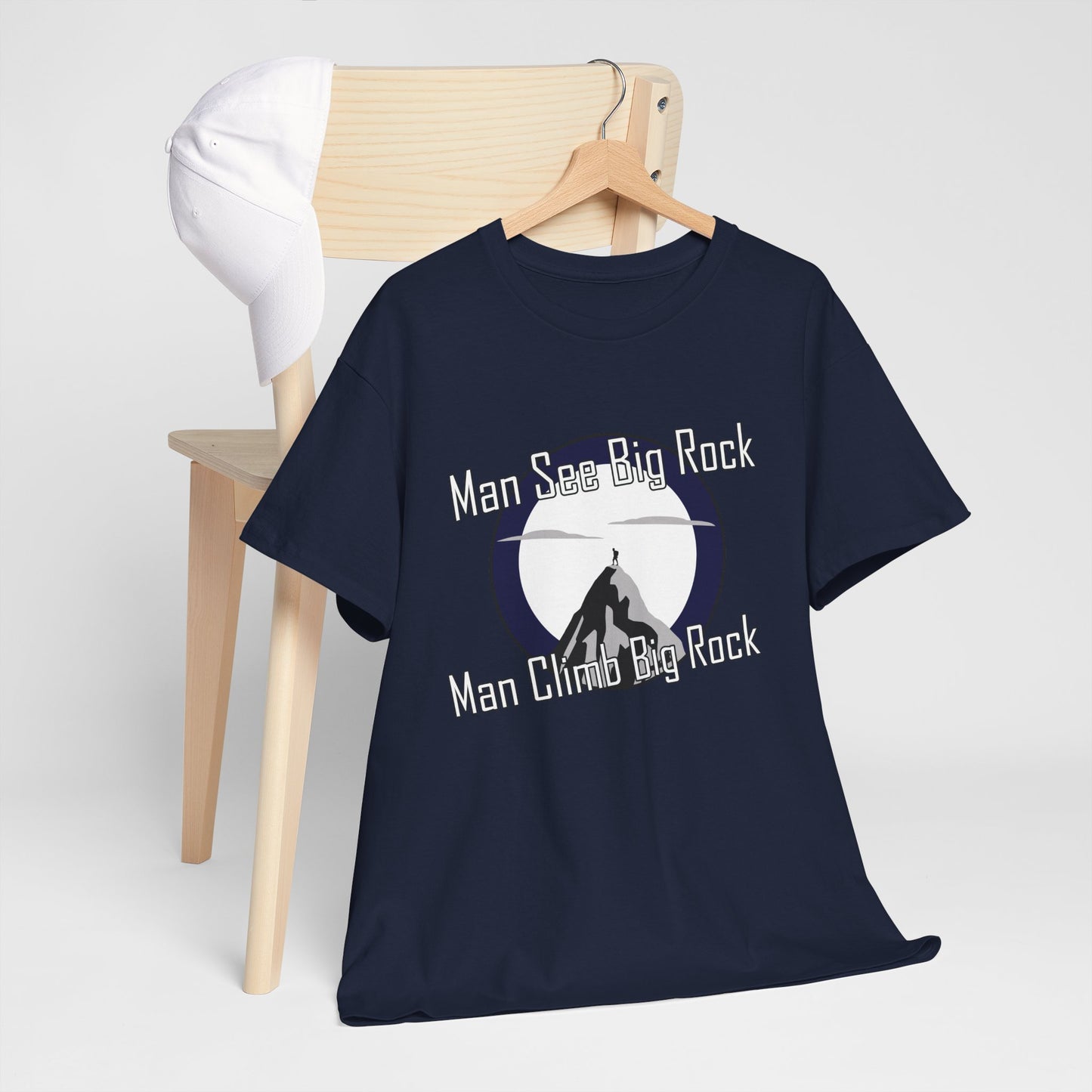 Man see big rock | Unisex tee