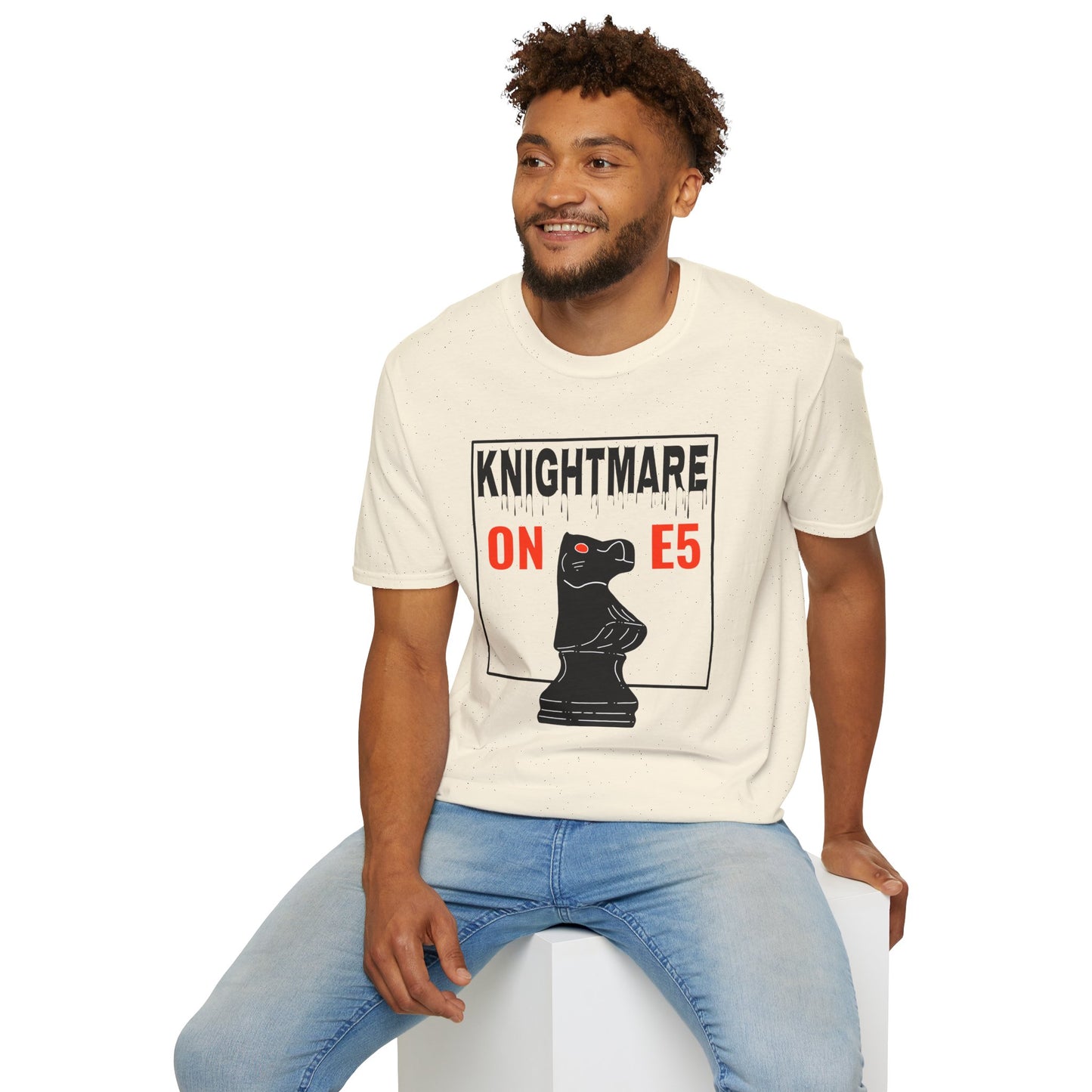 Knightmare on E5 T-Shirt — Chess Knight Graphic Tee