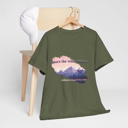 Where the wild whispers | Unisex tee