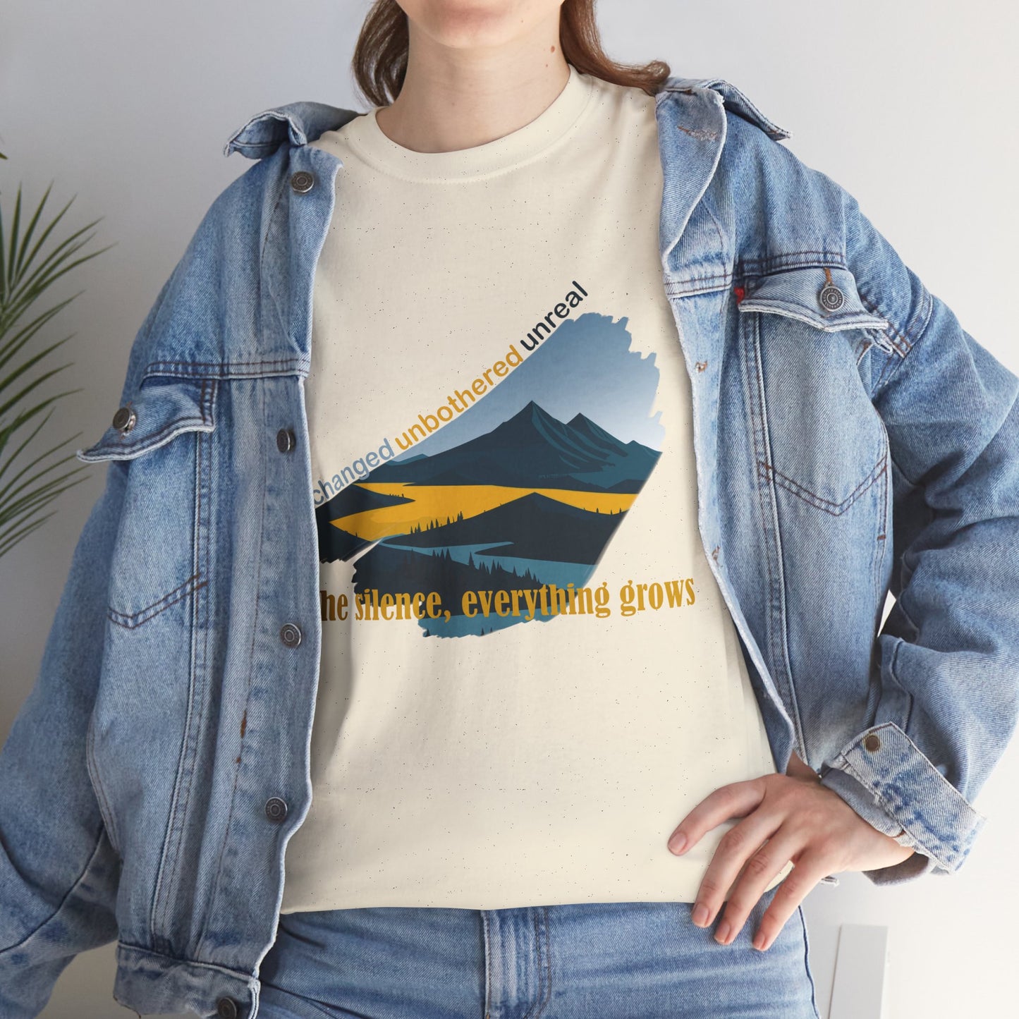 In the silence | Unisex tee