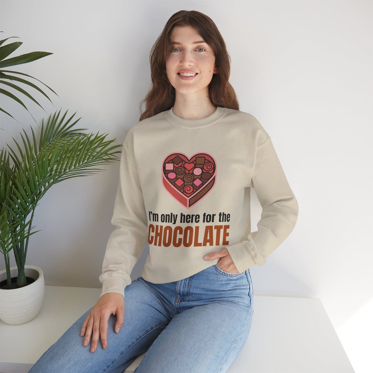 I'm Only Here for the Chocolate | Sweatshirt