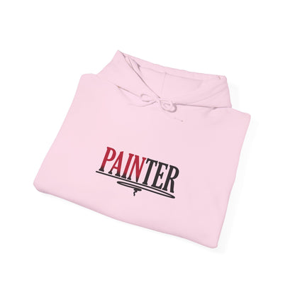 Painter Hoodie – Elegant Retro Text Graphic Pullover for Artists