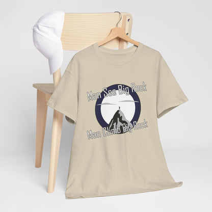 Man see big rock | Unisex tee