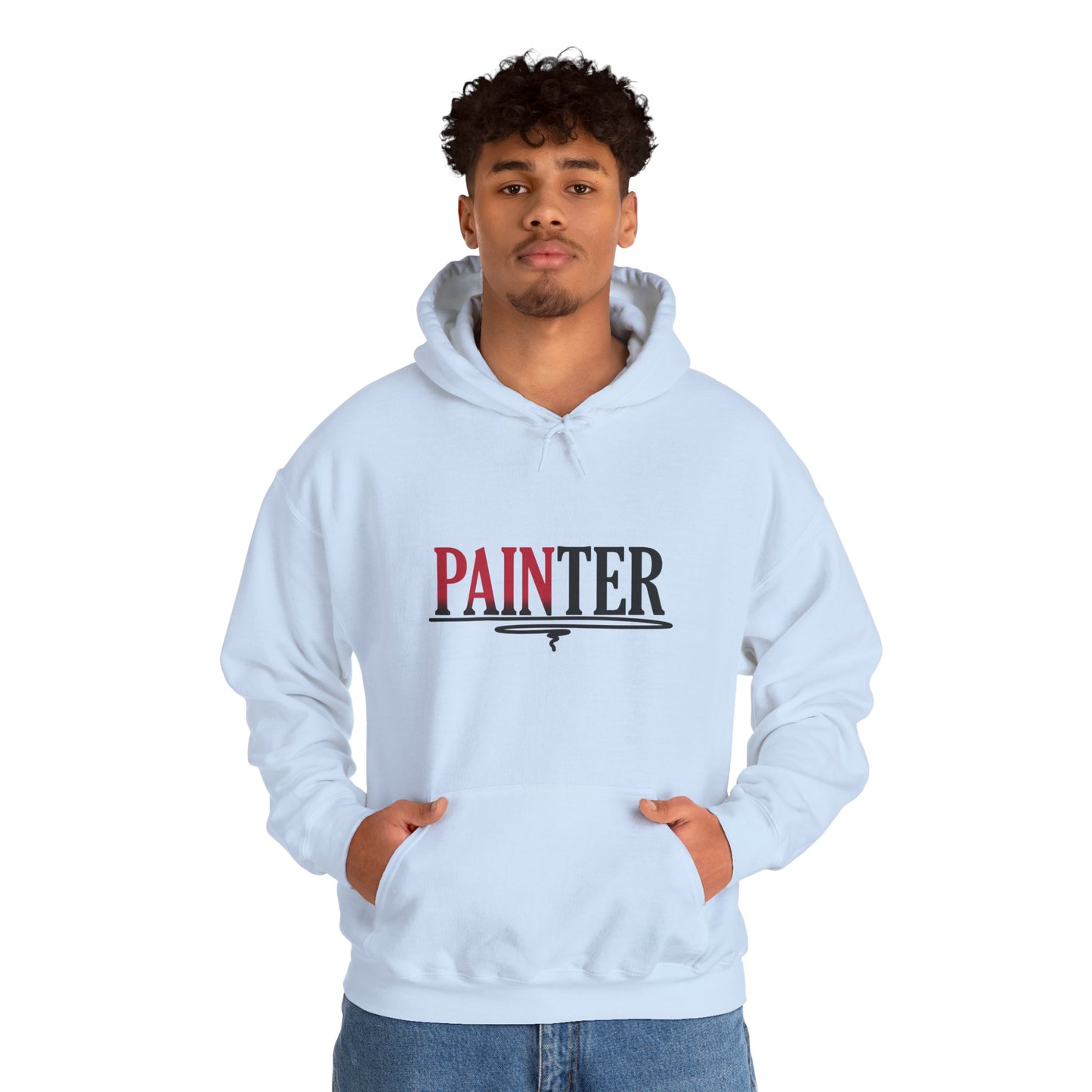 Painter Hoodie - Cozy Unisex Heavy Blend Sweatshirt for Artists, Gift for Painters, Creative Apparel, Art Lover Clothing, Birthday Gift
