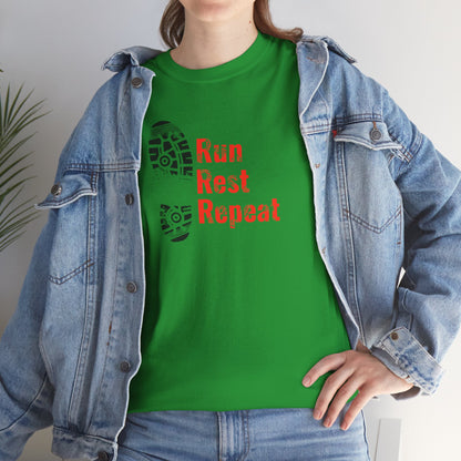 Run, Rest, Repeat | Unisex tee