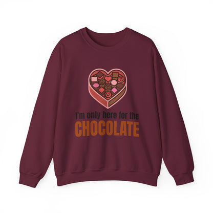 I'm Only Here for the Chocolate | Sweatshirt