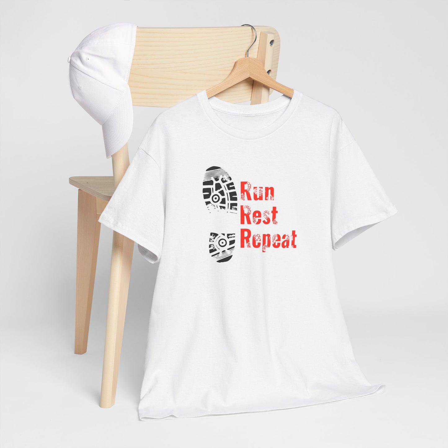 Run, Rest, Repeat | Unisex tee