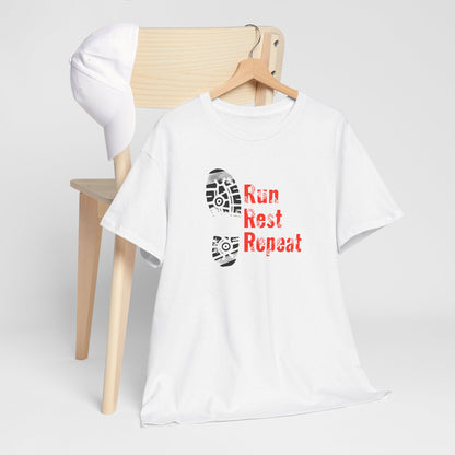 Run, Rest, Repeat | Unisex tee