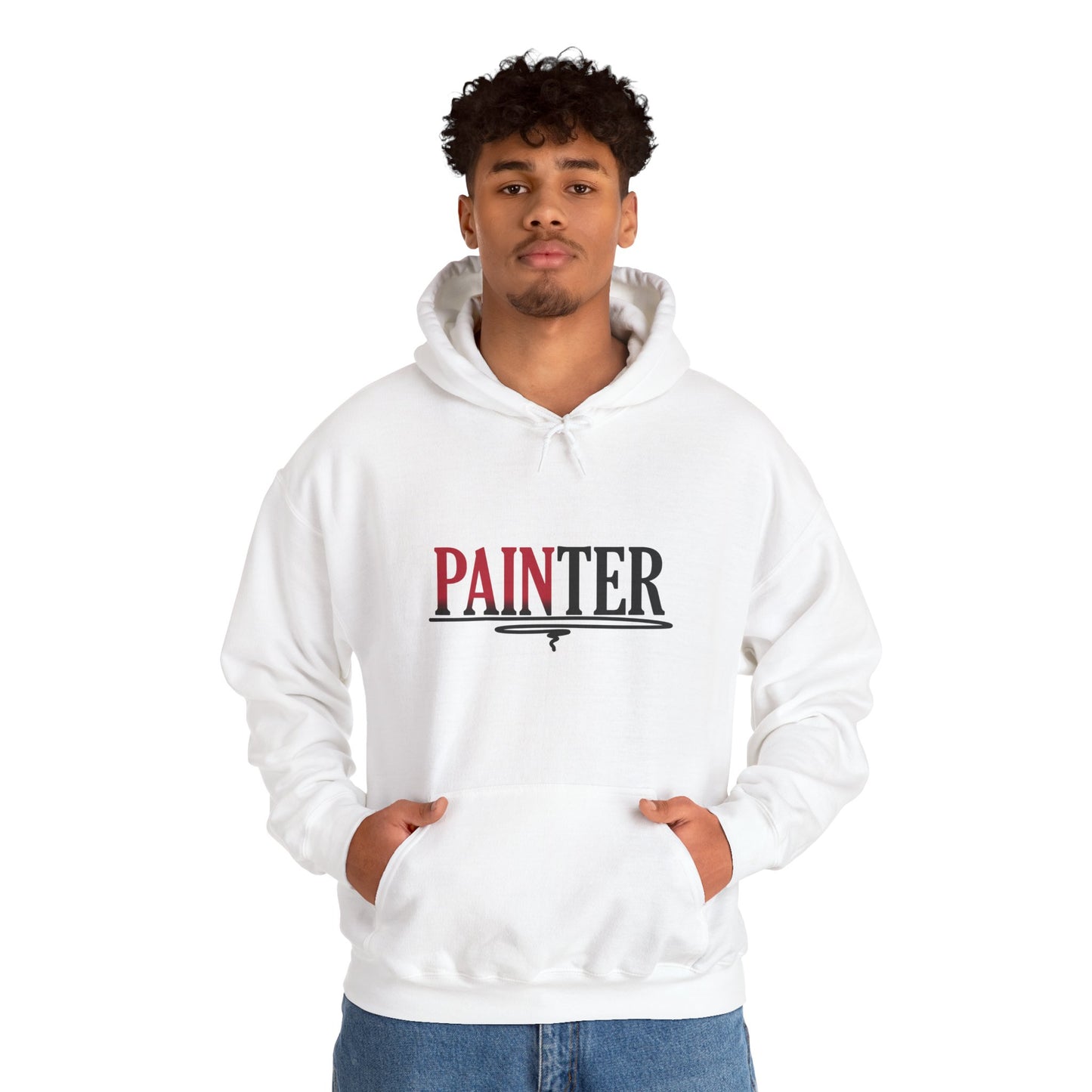 Painter Hoodie - Cozy Unisex Heavy Blend Sweatshirt for Artists, Gift for Painters, Creative Apparel, Art Lover Clothing, Birthday Gift