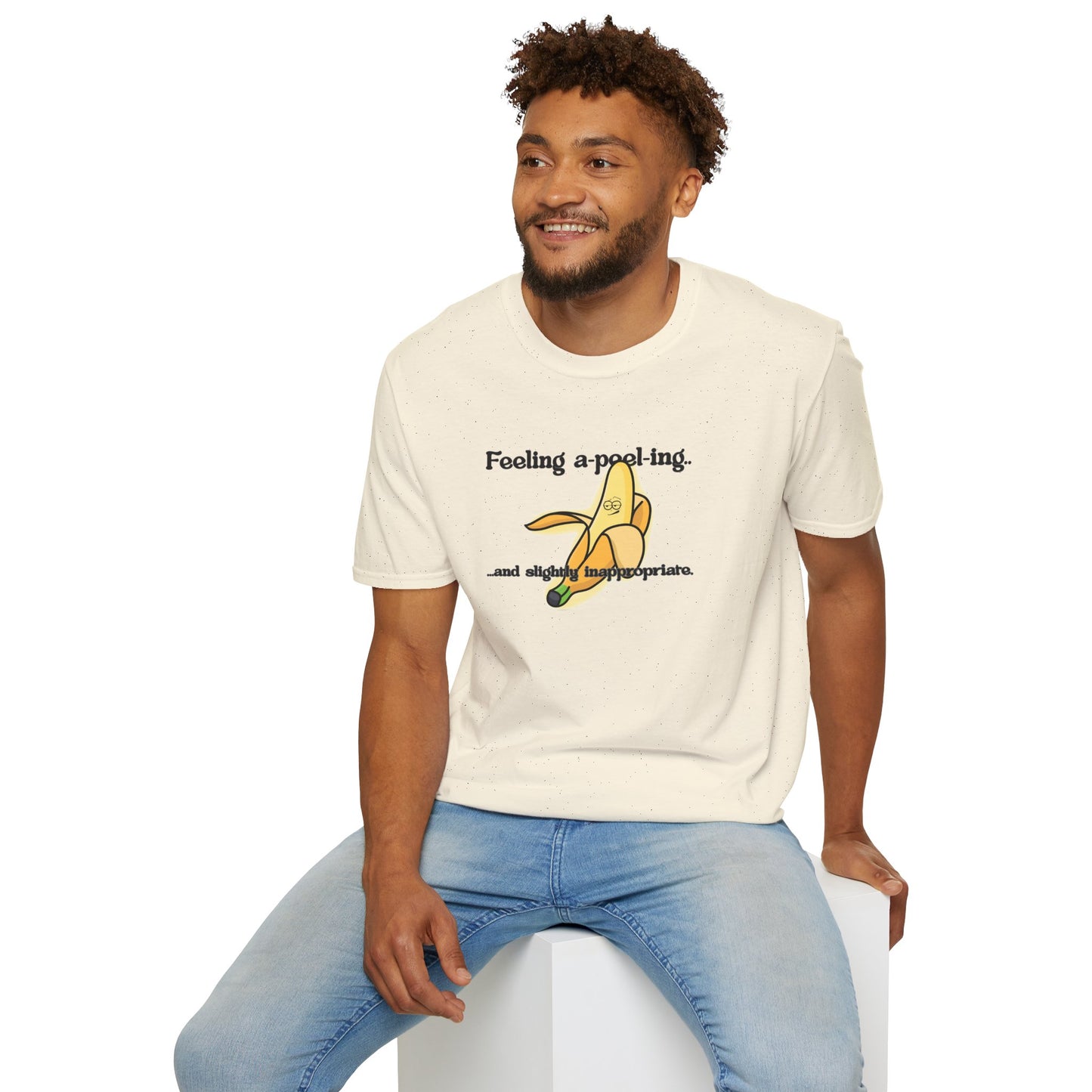 T‑Shirt — "Feeling a-peel-ing" Banana Graphic Tee