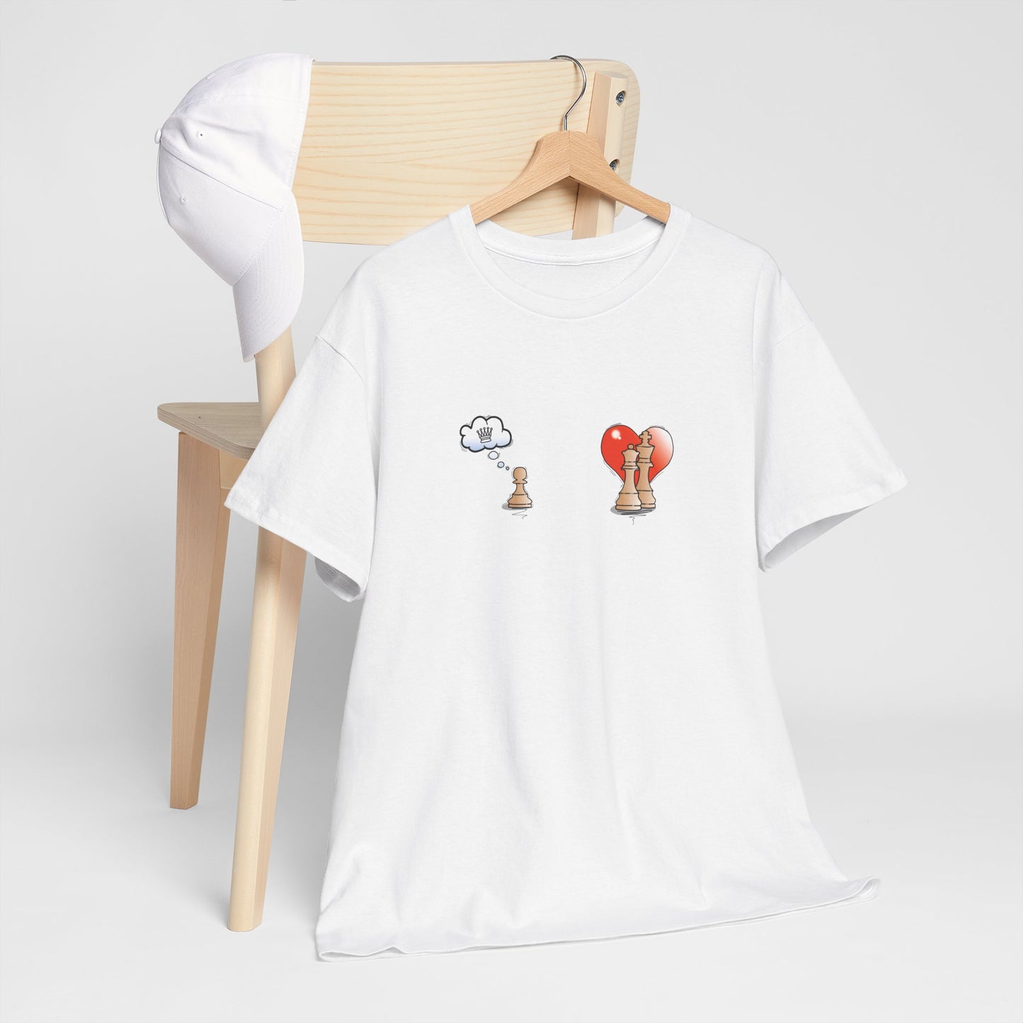 Heartfelt Chess | Unisex tee