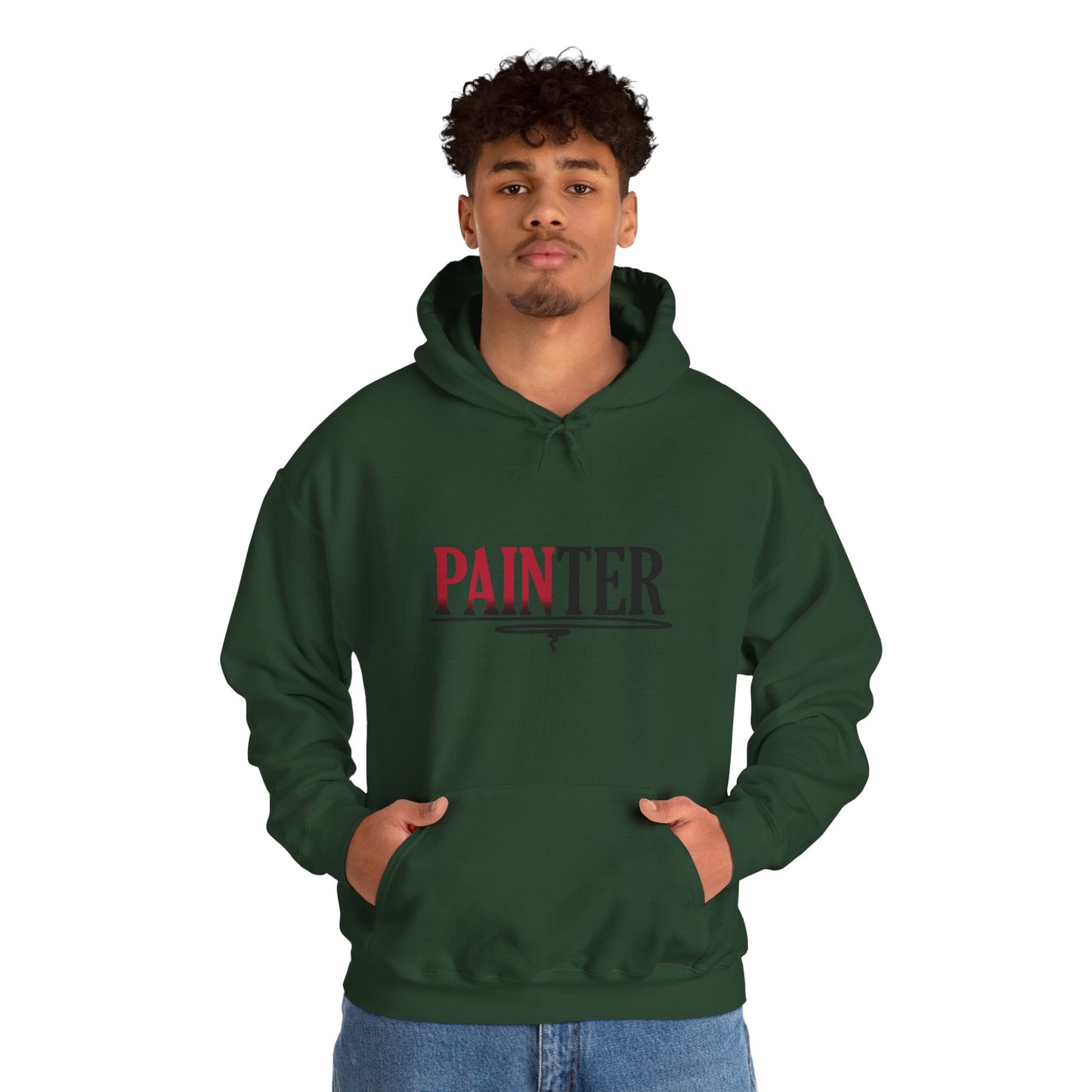 Painter Hoodie - Cozy Unisex Heavy Blend Sweatshirt for Artists, Gift for Painters, Creative Apparel, Art Lover Clothing, Birthday Gift