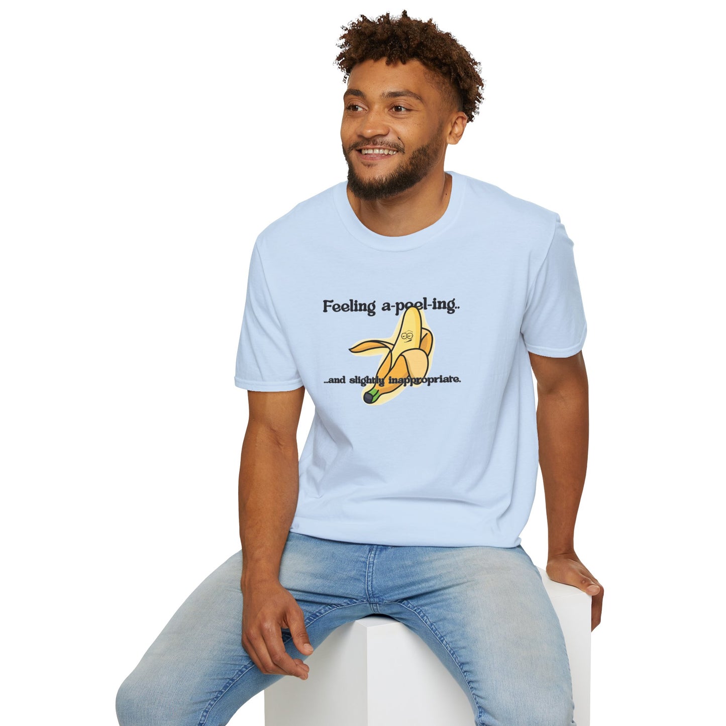 T‑Shirt — "Feeling a-peel-ing" Banana Graphic Tee