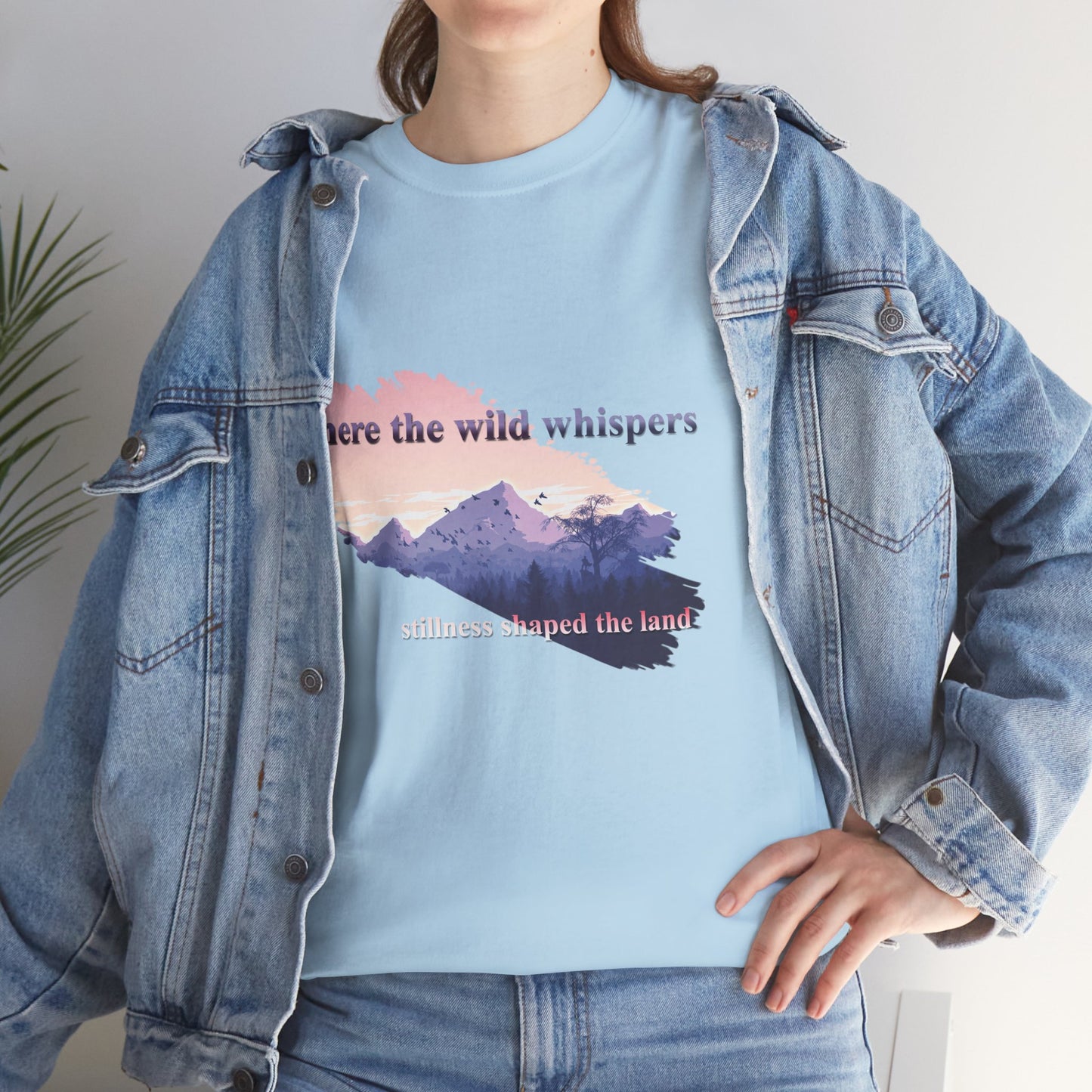 Where the wild whispers | Unisex tee