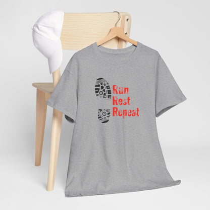 Run, Rest, Repeat | Unisex tee
