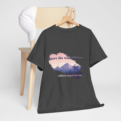 Where the wild whispers | Unisex tee