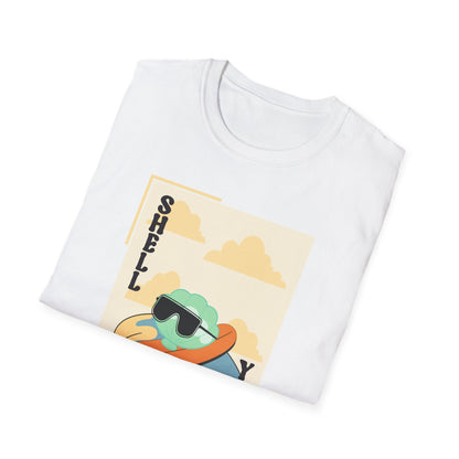Shell Yeah Turtle T-Shirt — Retro Cool Sea Turtle Graphic Tee