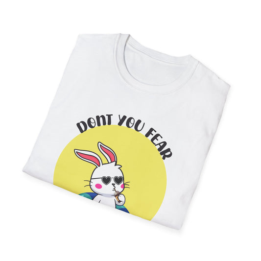Summer Bunny T-Shirt — "Don’t You Fear, Summer Is Here!" Cute Beach Rabbit Graphic Tee