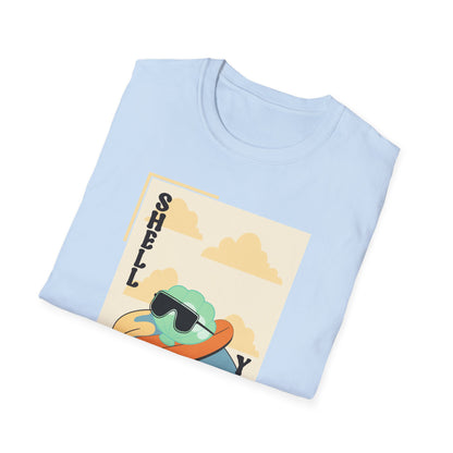 Shell Yeah Turtle T-Shirt — Retro Cool Sea Turtle Graphic Tee