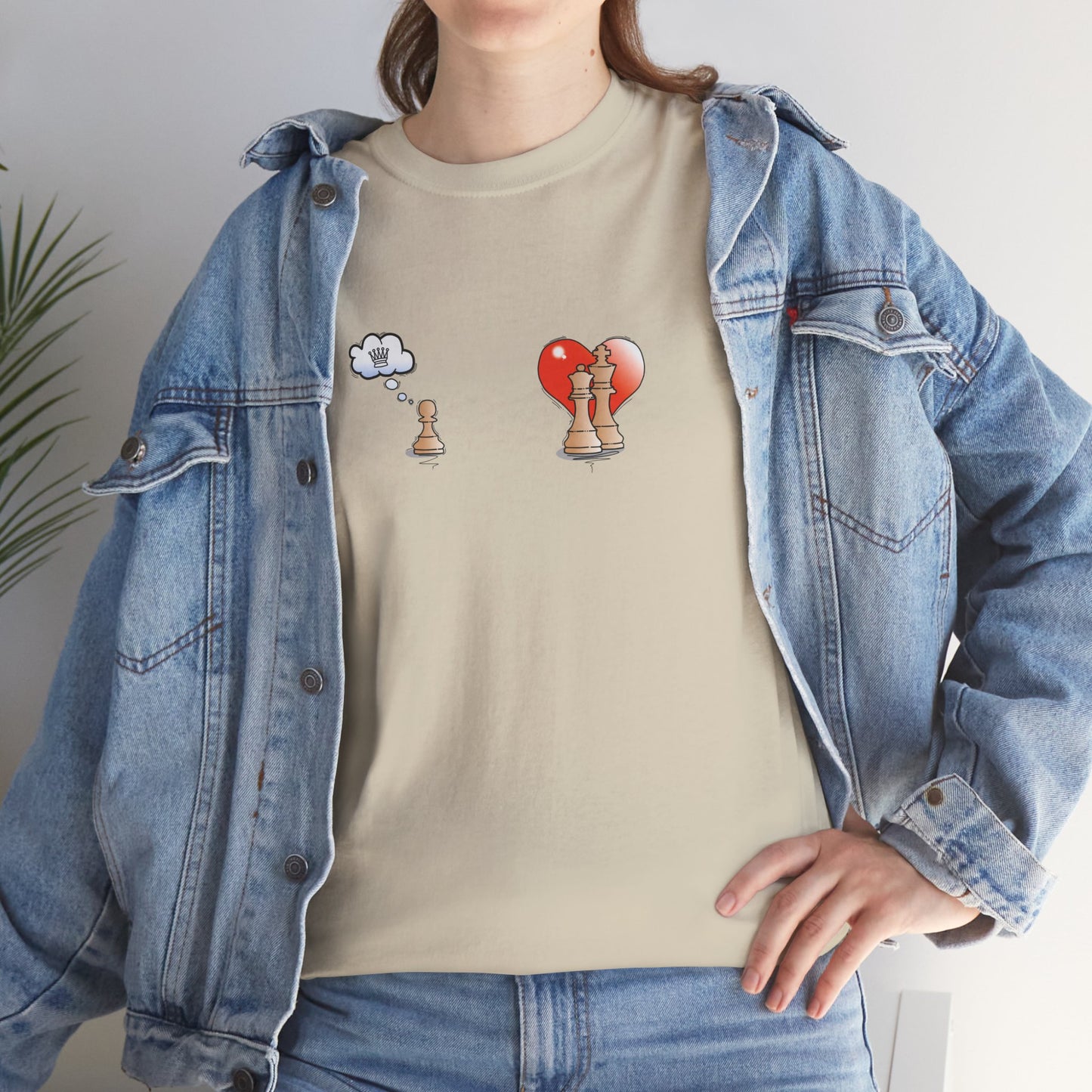 Heartfelt Chess | Unisex tee
