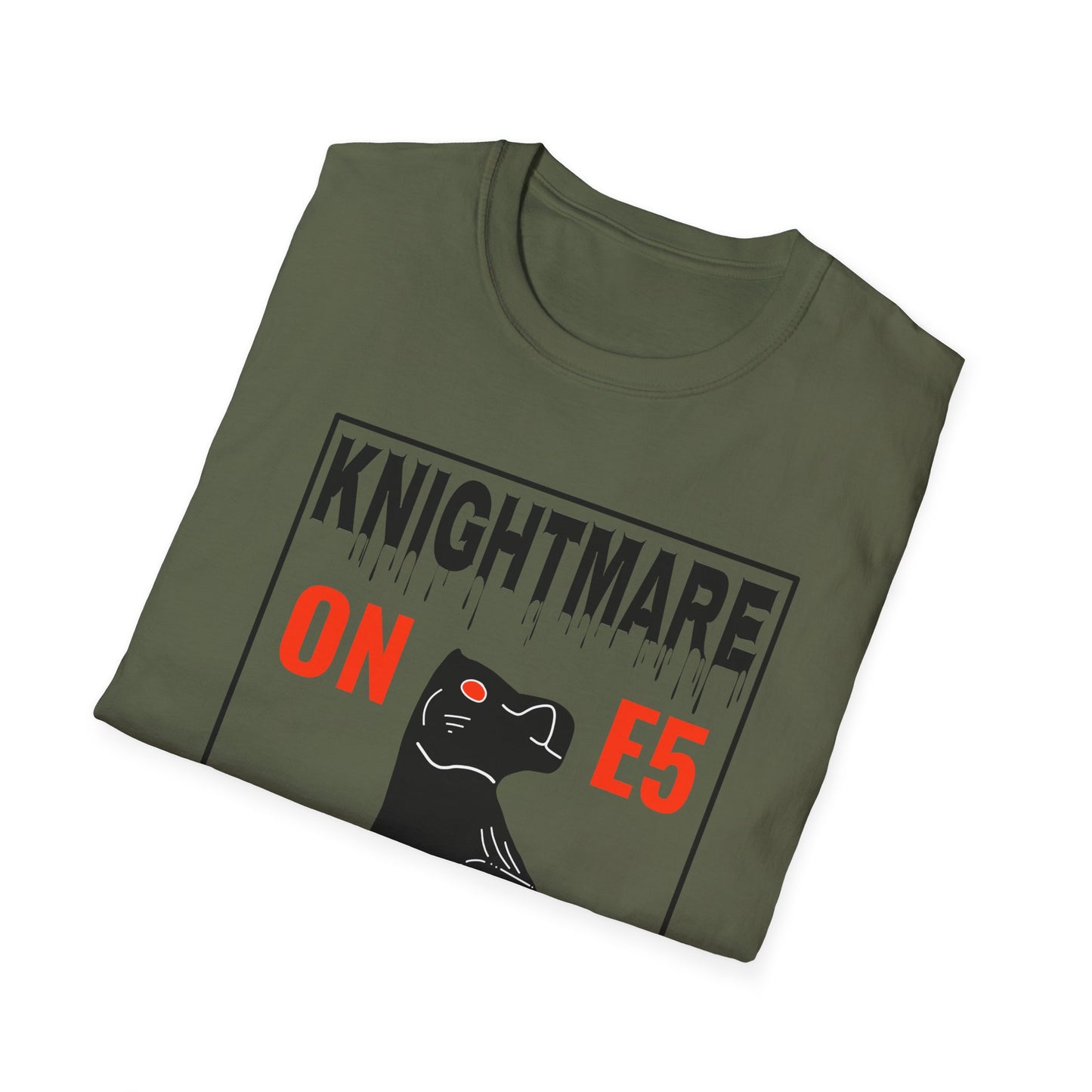 Knightmare on E5 T-Shirt — Chess Knight Graphic Tee