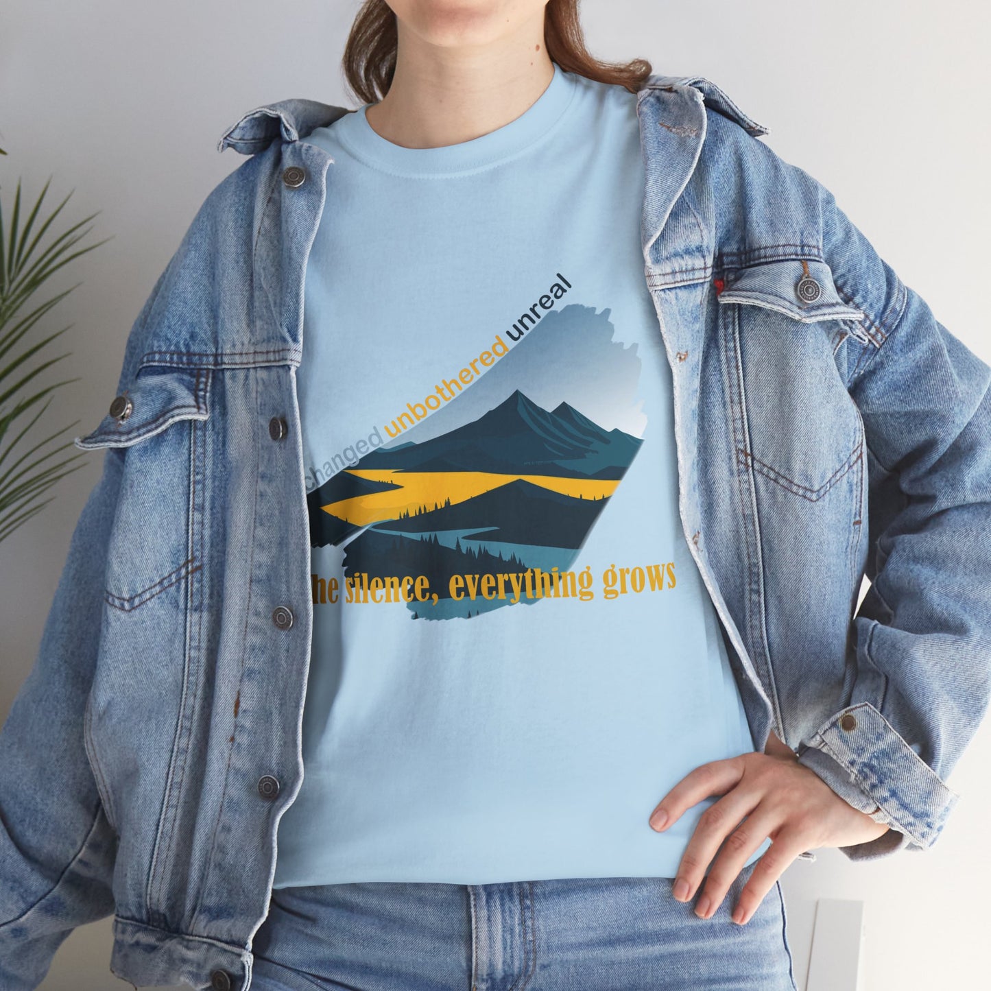 In the silence | Unisex tee