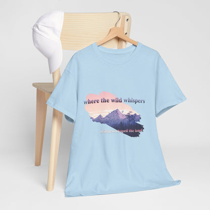 Where the wild whispers | Unisex tee