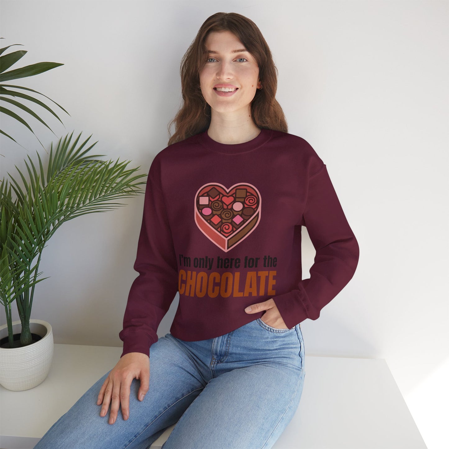 I'm Only Here for the Chocolate | Sweatshirt
