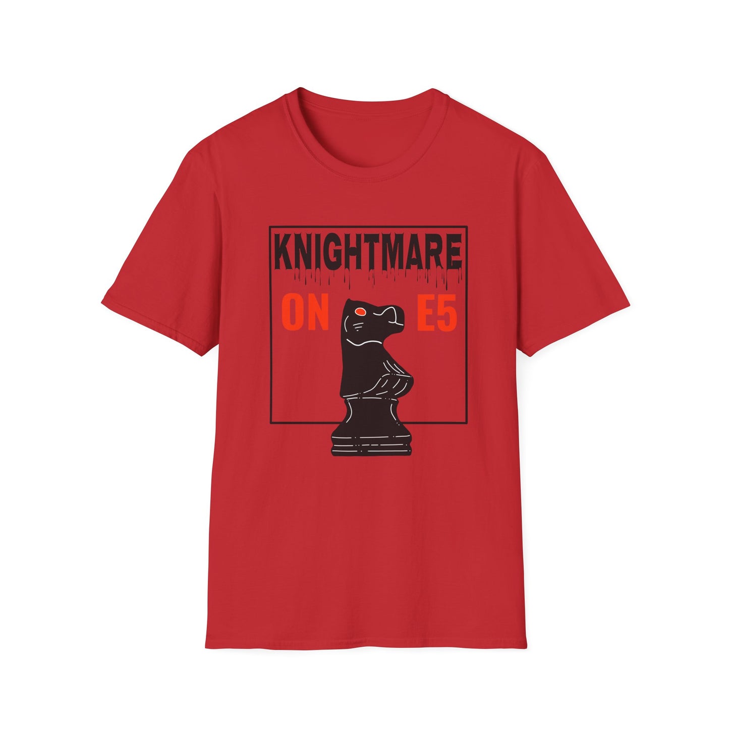 Knightmare on E5 T-Shirt — Chess Knight Graphic Tee