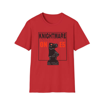 Knightmare on E5 T-Shirt — Chess Knight Graphic Tee