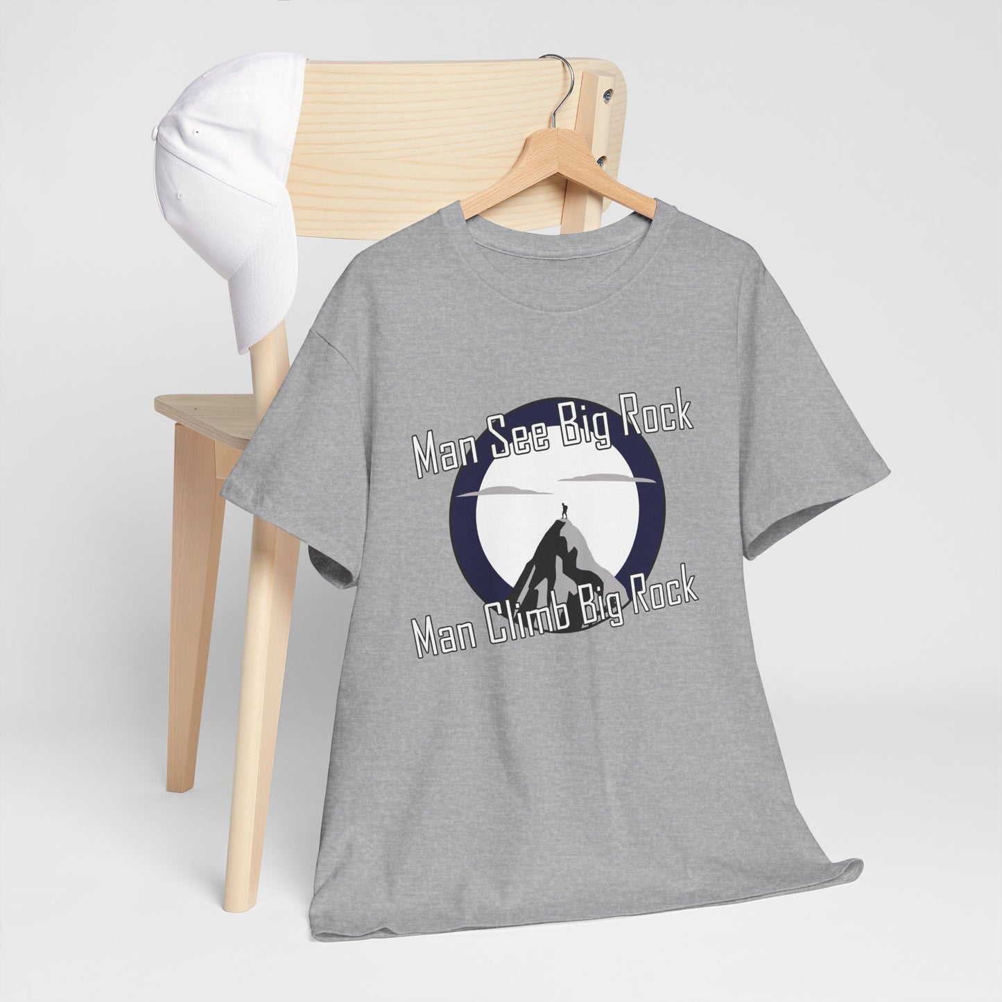 Man see big rock | Unisex tee