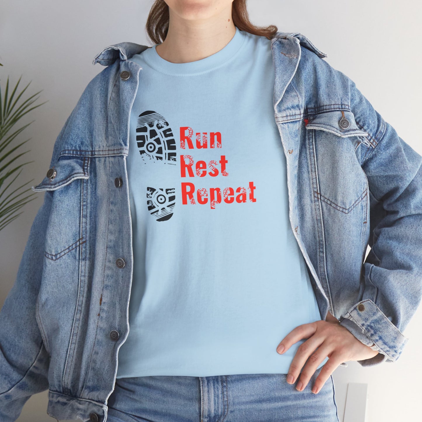 Run, Rest, Repeat | Unisex tee