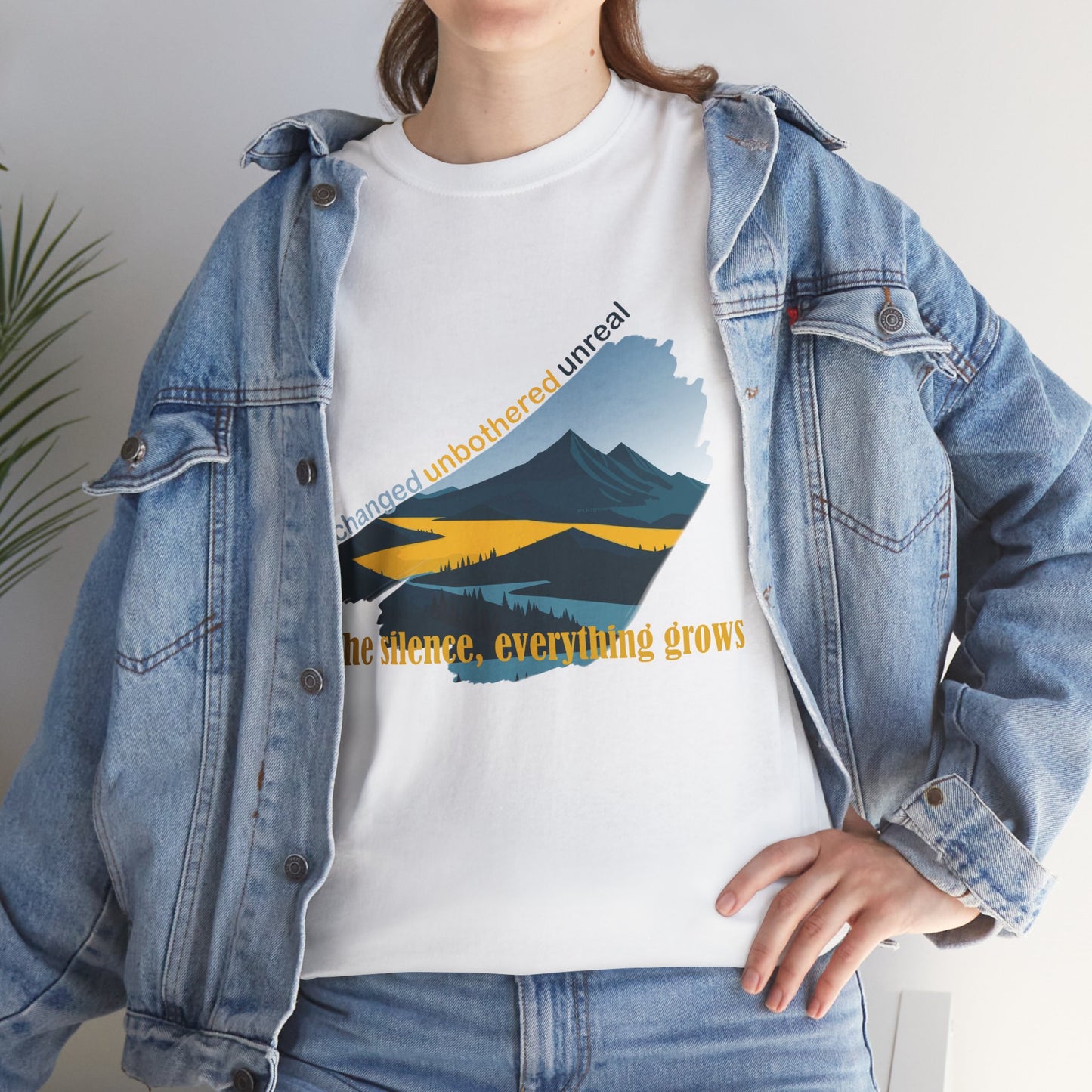 In the silence | Unisex tee