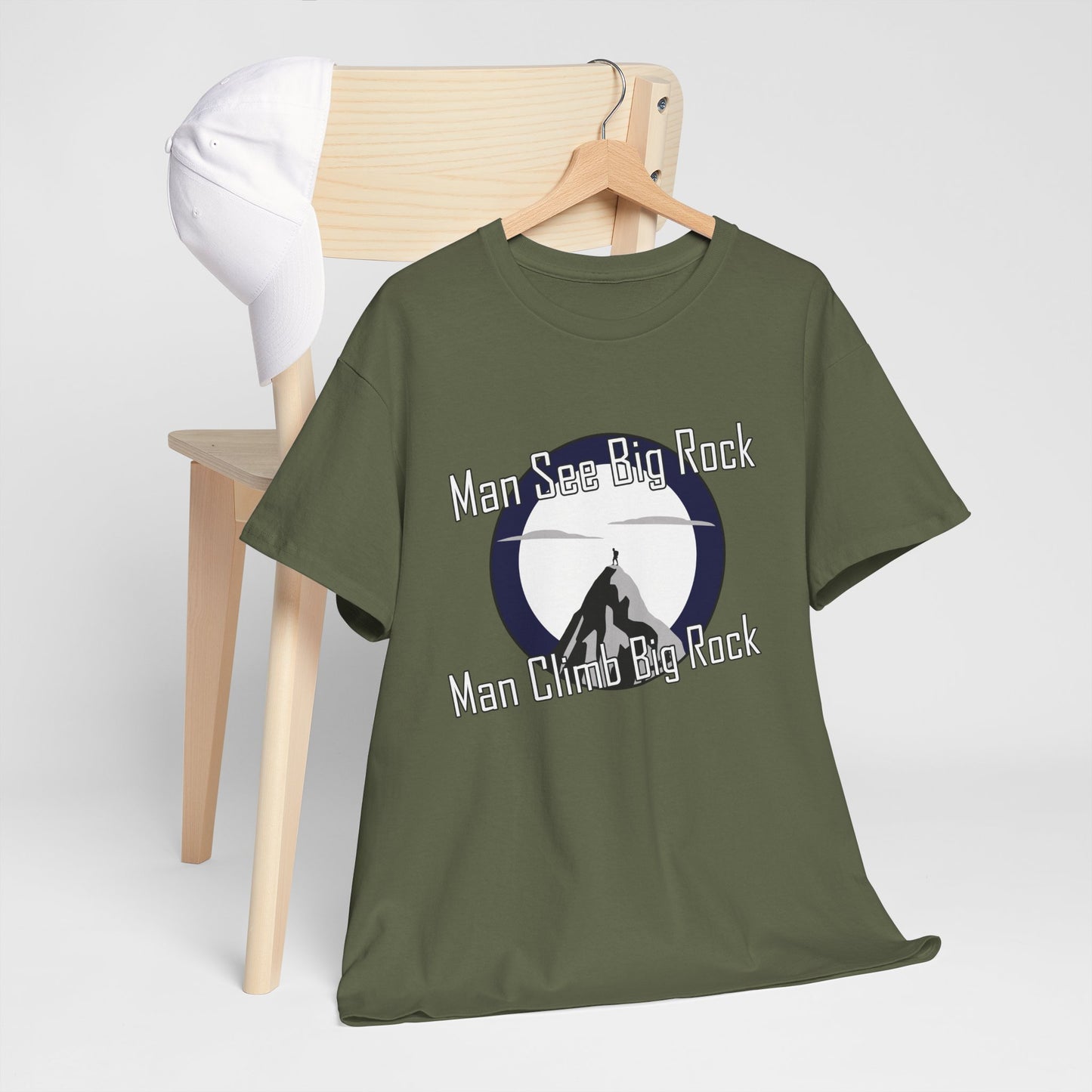 Man see big rock | Unisex tee