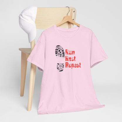 Run, Rest, Repeat | Unisex tee