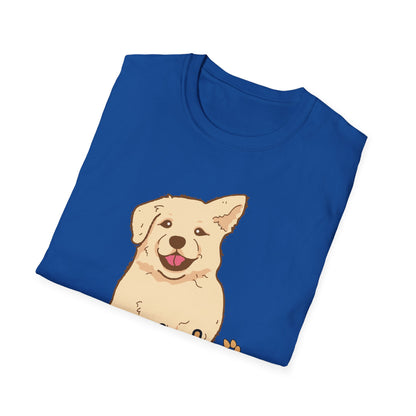 Dog T-Shirt — "Pawsitively Adorable" Cute Puppy Graphic Tee