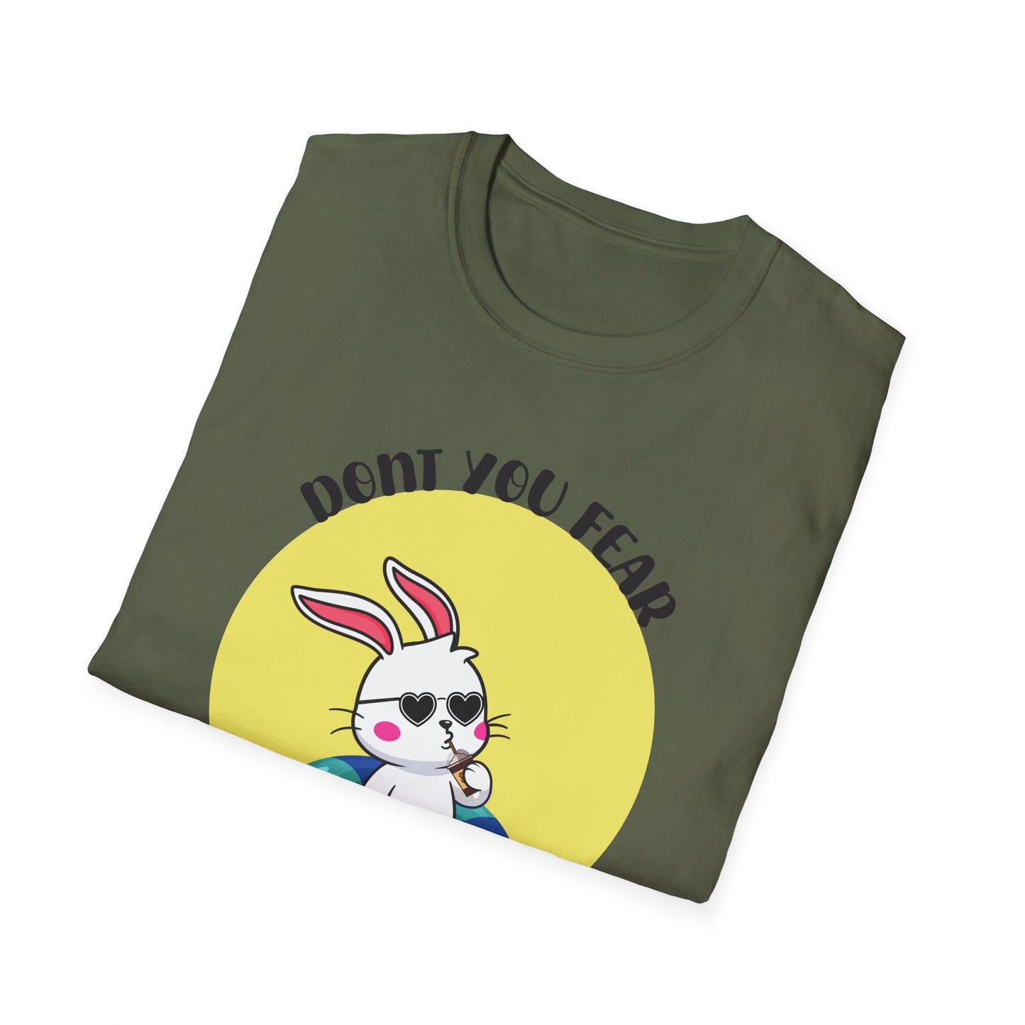 Summer Bunny T-Shirt — "Don’t You Fear, Summer Is Here!" Cute Beach Rabbit Graphic Tee