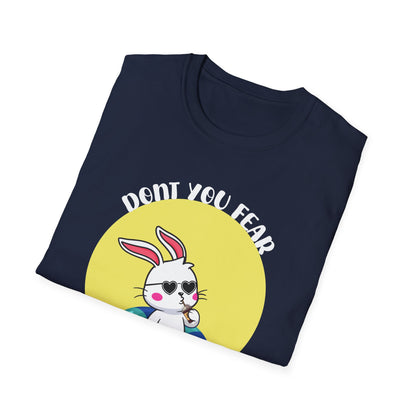 Summer Bunny T-Shirt — "Don’t You Fear, Summer Is Here!" Cute Beach Rabbit Graphic Tee